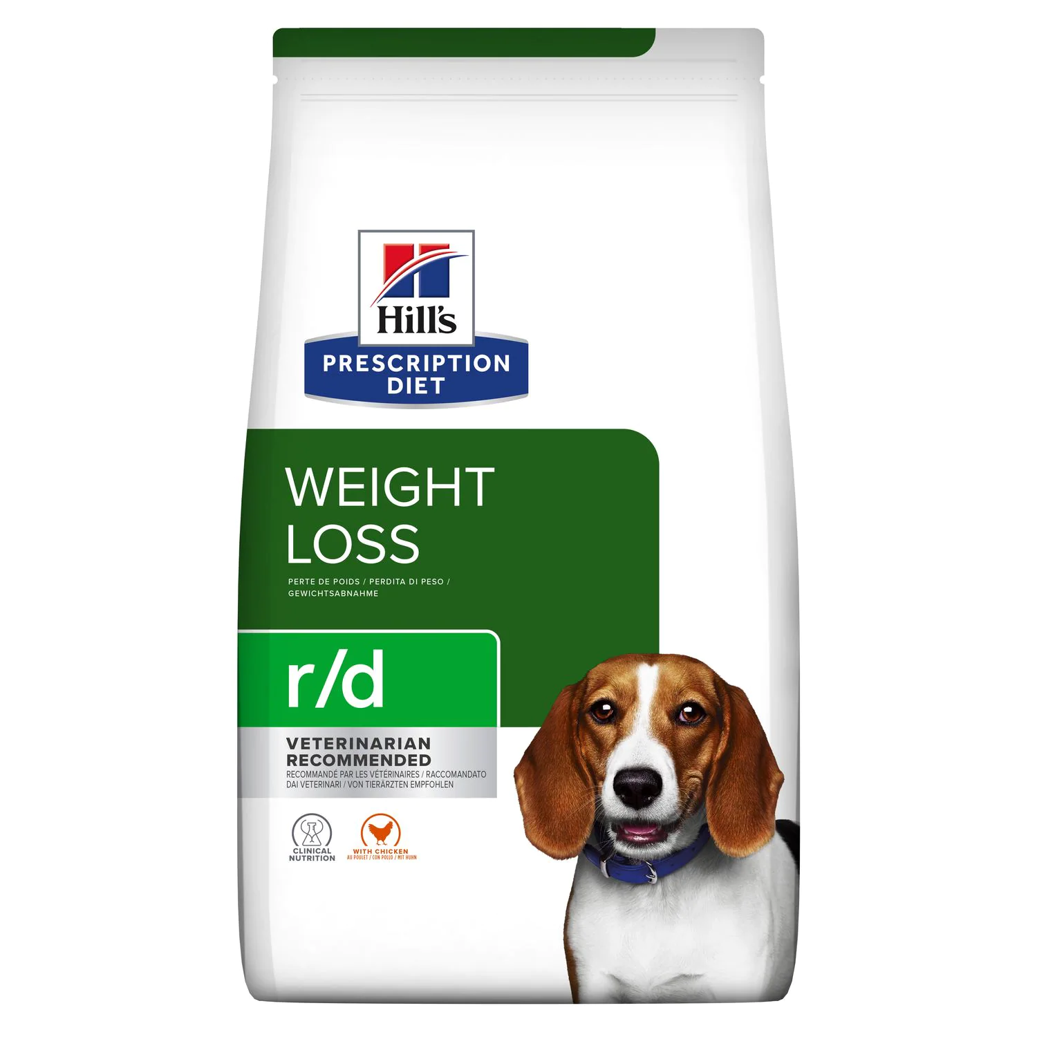 hill's canine r/d hond