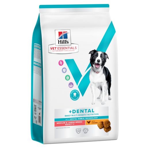 Vet Essentials Multi-Benefit Dental Adult Medium En Large Zijkant