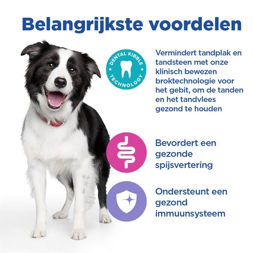 Hill's Vet Essentials Multi-Benefit Dental Medium & Large Hond - Afbeelding 6