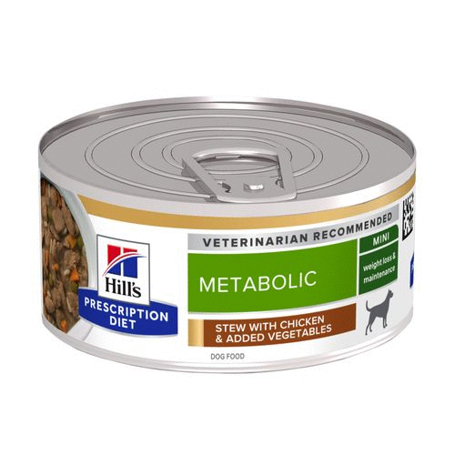 hill's canine diet metabolic stoofpotje