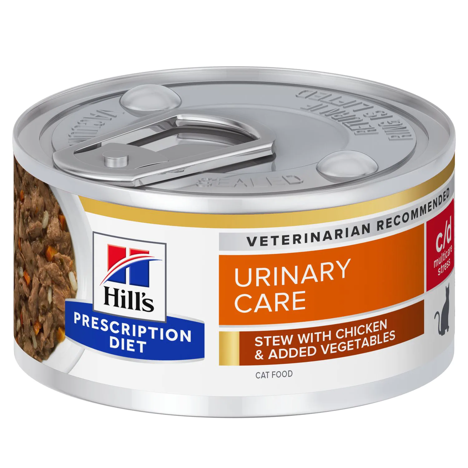 hill's feline c/d stress stoofpotje