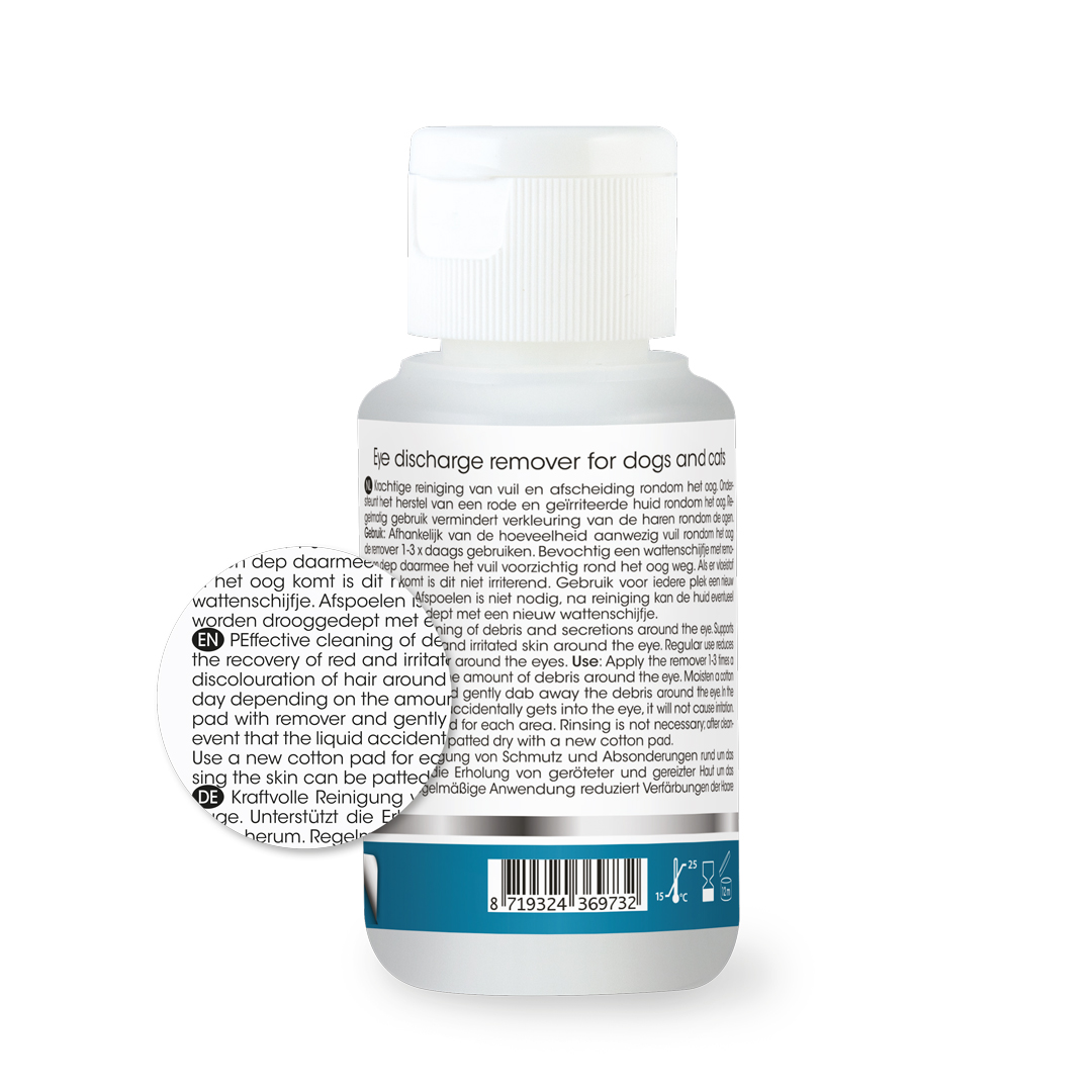 Maxani Eye Discharge remover achterkant