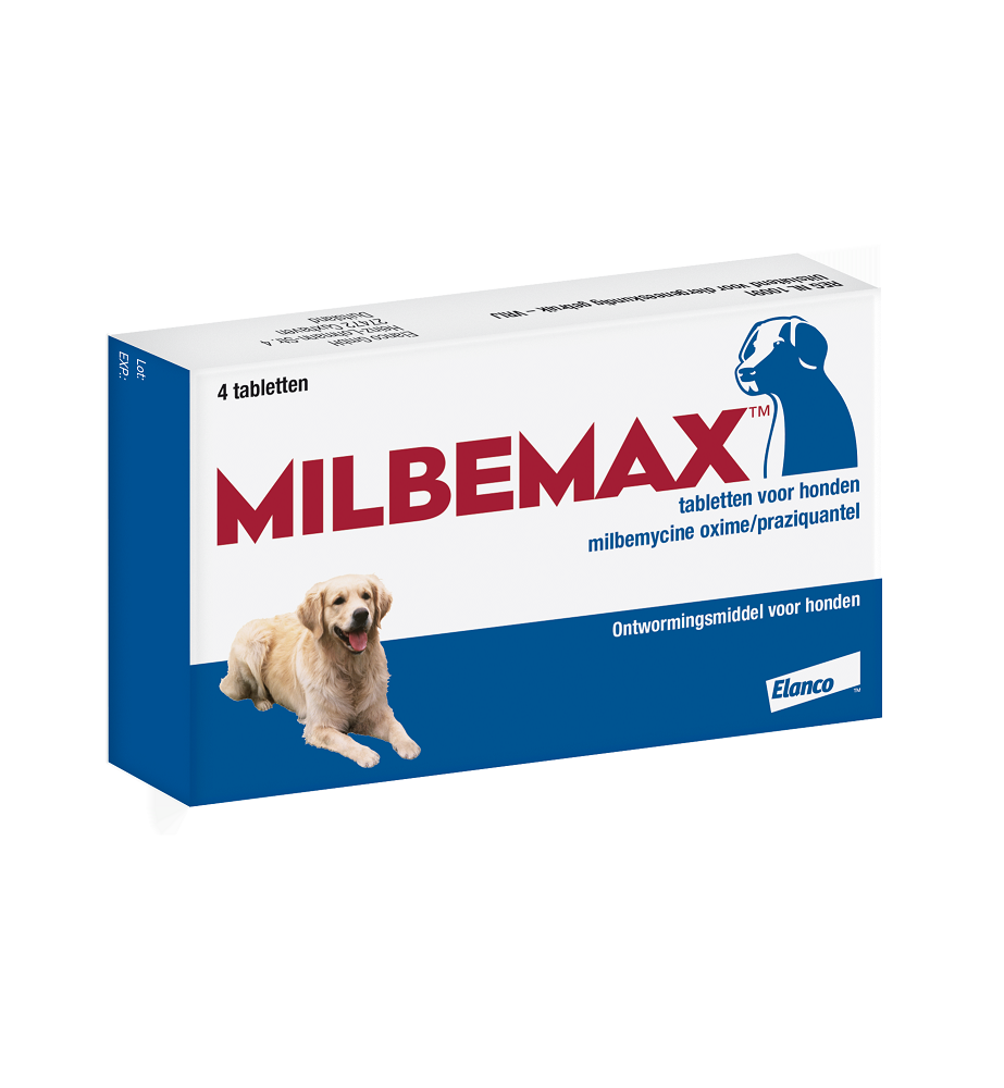 ontworming milbemax grote hond