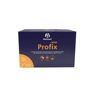 Hestevard profix + bind ter bevordering van goede spijsvertering