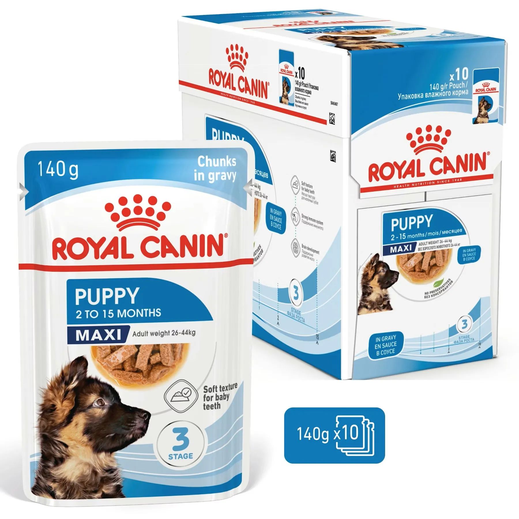 Royal Canin Maxi Puppy Natvoer omdoos
