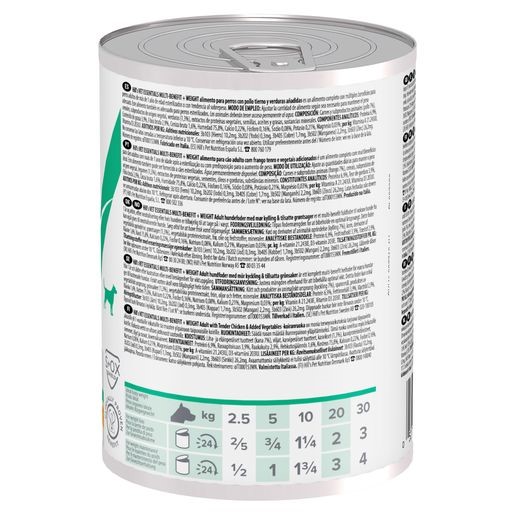 Hill's Vet Essentials Multi-Benefit Adult Weight Blik Acherkant