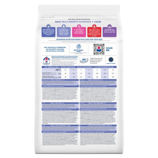 Hill's Vet Essentials Multi-Benefit + Calm Adult Small & Mini Hond - Afbeelding 5