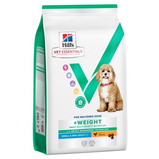 Hill's Vet Essentials Multi-Benefit + Weight SmallMini Zijkant