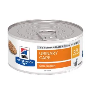 hill's c/d multicare kat blikje 156 gram kip
